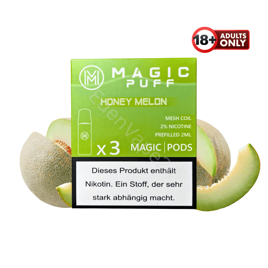 Magic Puff Pods - Honey Melon - EdenVape24